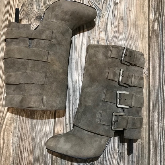 Guess Shoes - GUESS Leather heeled boots